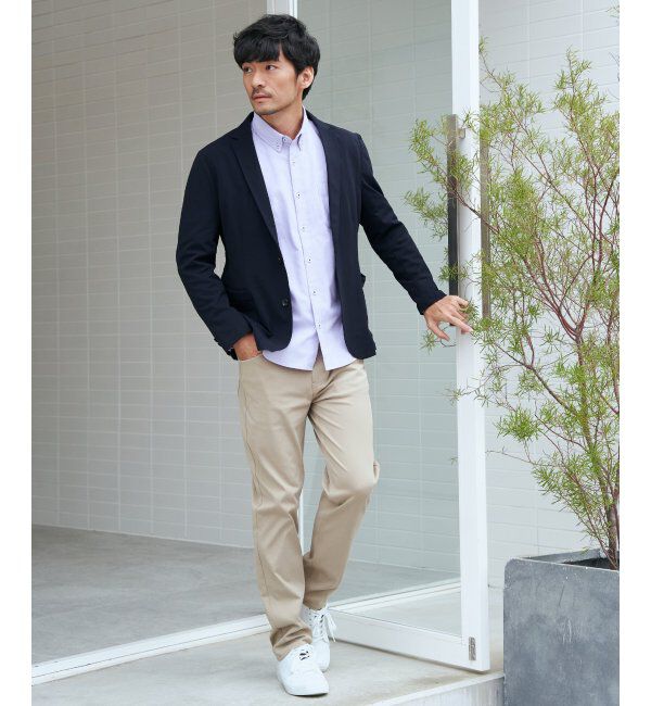 IKKA LOUNGE「GOKU楽ワークポンチジャケット」|テーラードジャケット|