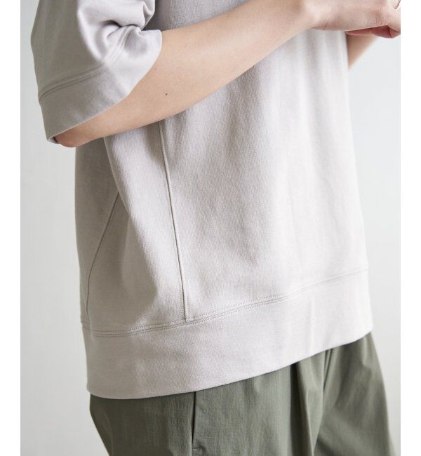 ikka「コットンUSAミニ裏毛半袖Tシャツ」|Tシャツ・カットソー|