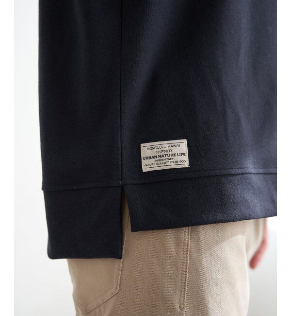 ikka「URBAN NATURE LIFE アーバンネイチャーライフ フラップポケットTシャツ」|Tシャツ・カットソー|