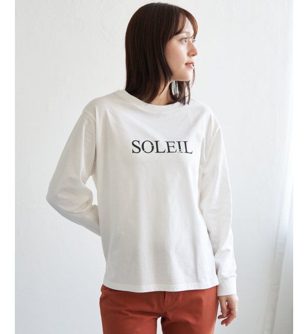 ikka「ロゴフォトプリントスウェットＴ」|Tシャツ・カットソー|