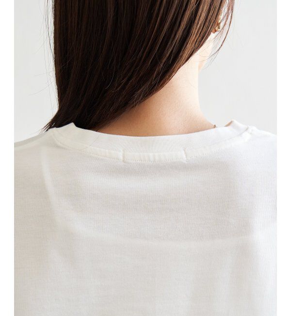 ikka「ロゴフォトプリントスウェットＴ」|Tシャツ・カットソー|