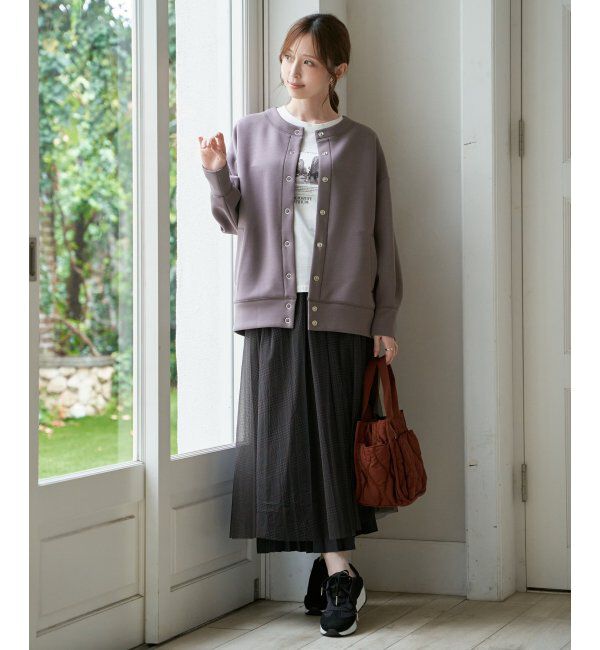 ikka「ロゴフォトプリントスウェットＴ」|Tシャツ・カットソー|