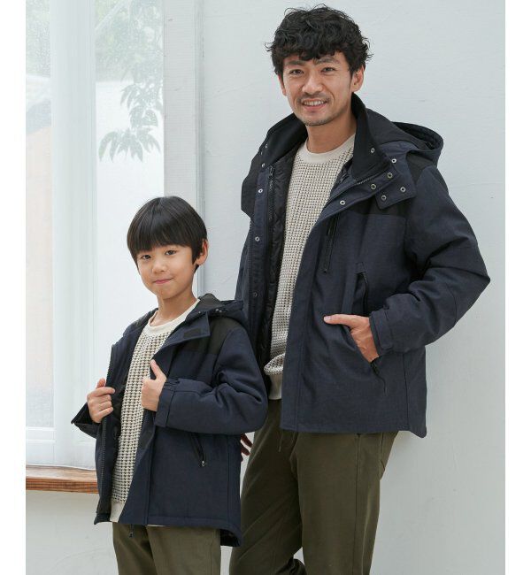 ikka kids「【親子コーデ】中綿防風マウンテンパーカー（110~160cm）」|その他|