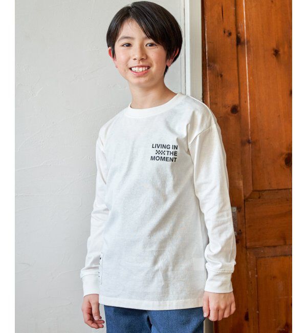 ikka kids「バックＢＩＧロゴＴ」|Tシャツ・カットソー|