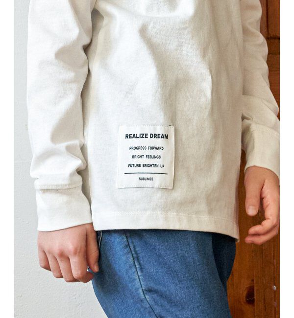 ikka kids「バックＢＩＧロゴＴ」|Tシャツ・カットソー|