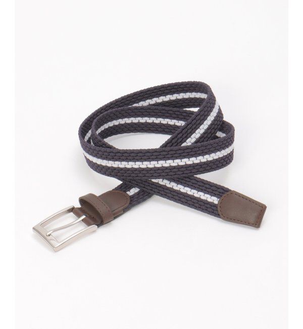 ikka「ストレッチゴムメッシュベルト」|ダウンベスト・ベスト|