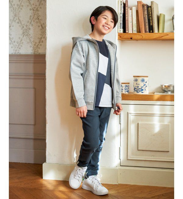 ikka kids「ポンチＺＩＰハイショクＺＩＰＰＫ」|Tシャツ・カットソー|