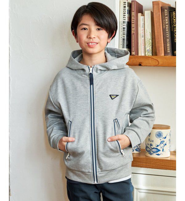 ikka kids「ポンチＺＩＰハイショクＺＩＰＰＫ」|Tシャツ・カットソー|