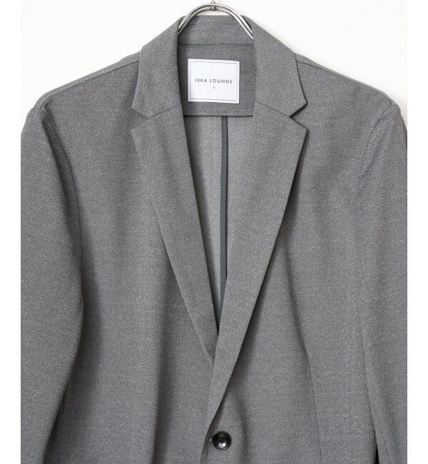 IKKA LOUNGE「【セットアップ対応】GOKU楽ワークDRYソフトカノコジャケット」|テーラードジャケット|