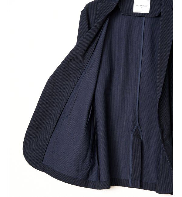 IKKA LOUNGE「【セットアップ対応】GOKU楽ワークサッカージャケット」|テーラードジャケット|