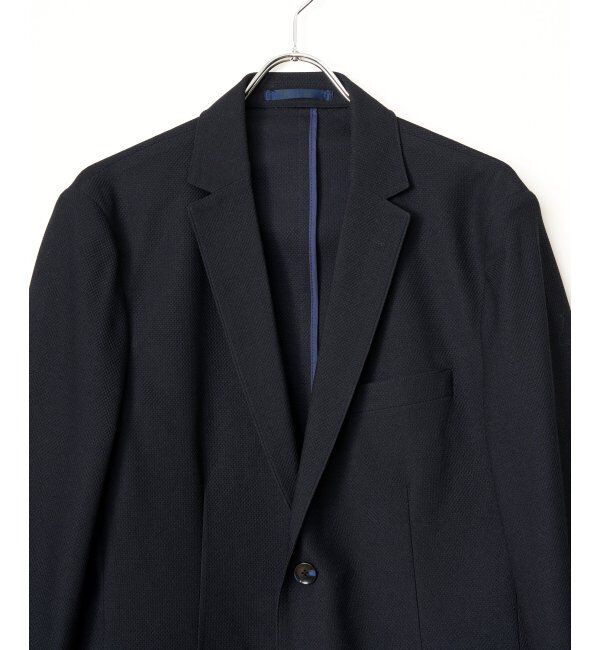 IKKA LOUNGE「【セットアップ対応】BLKライトカノコジャケット」|テーラードジャケット|