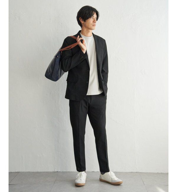 IKKA LOUNGE「【セットアップ対応】BLKライト鹿の子パンツ」|その他|