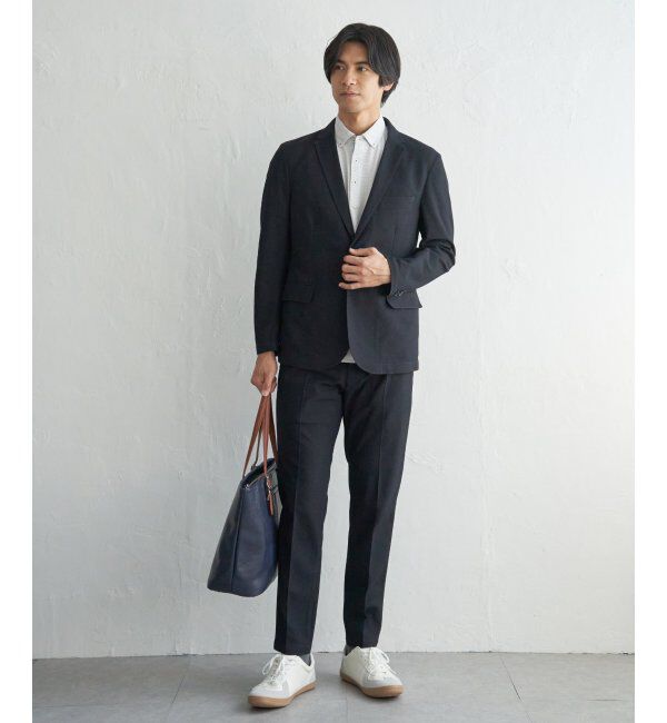 IKKA LOUNGE「【セットアップ対応】BLKライト鹿の子パンツ」|その他|