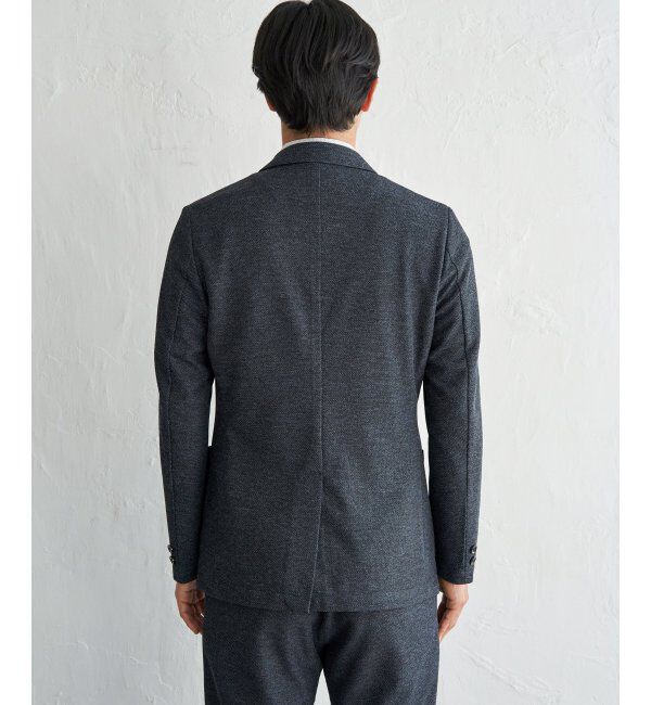 IKKA LOUNGE「ＧＯＫＵラクワークメランジライトＪＫＴ」|テーラードジャケット|