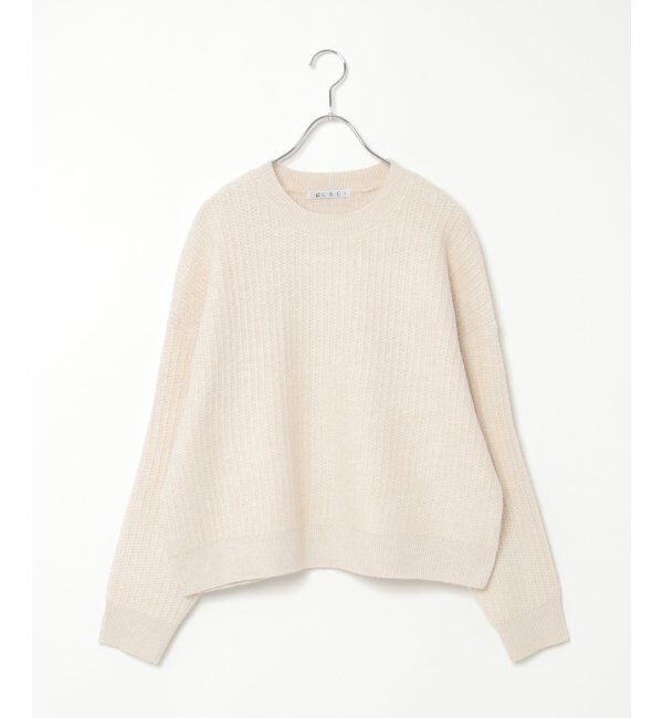 Lbc with Life「ラメ畦ニットプルオーバー」|カーディガン|