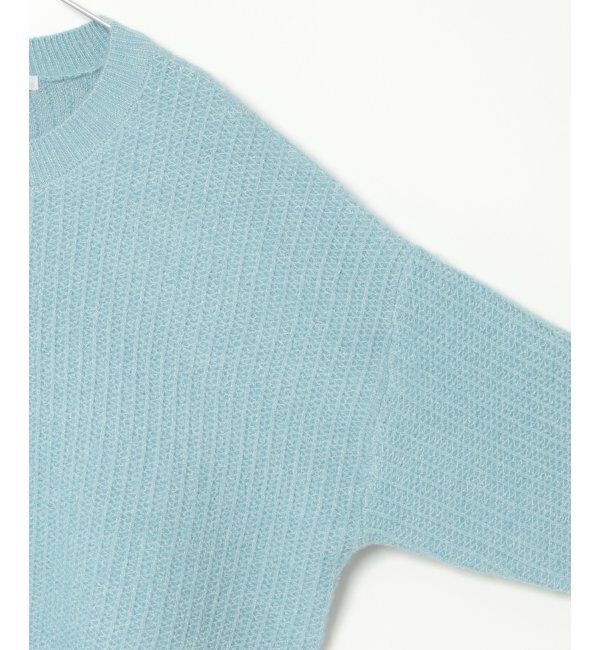 Lbc with Life「ラメ畦ニットプルオーバー」|カーディガン|