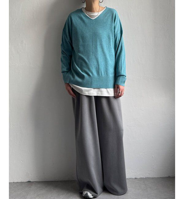 Lbc with Life「ソフトハイゲージＶネックＰＯ」|カーディガン|