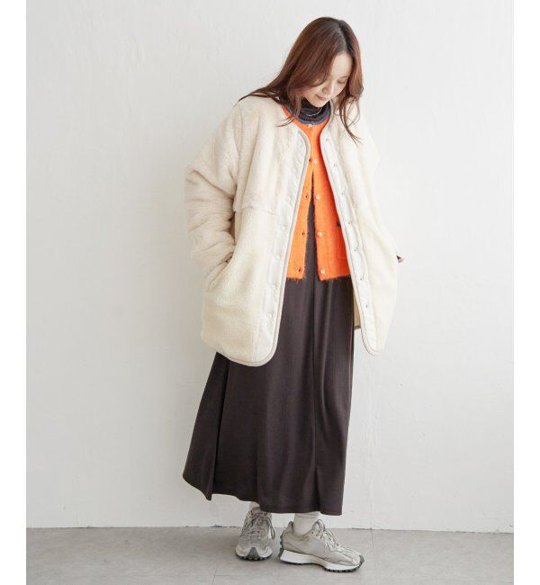 Lbc with Life「配色ポケットショートカーディガン」|カーディガン|