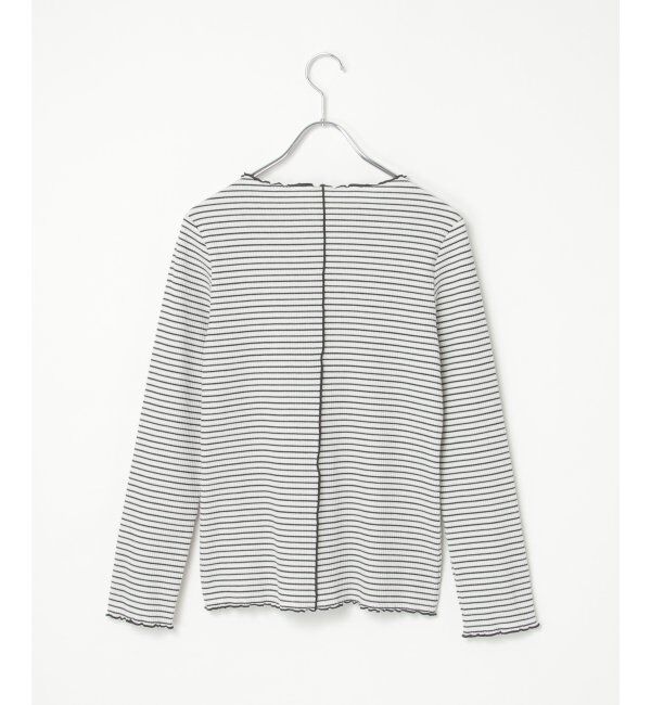 Lbc with Life「三角テレコ配色メローロンT」|Tシャツ・カットソー|