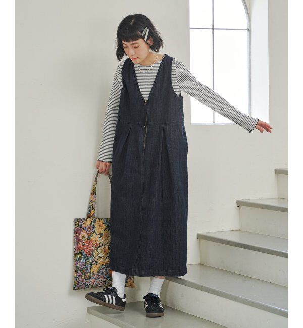 Lbc with Life「三角テレコ配色メローロンT」|Tシャツ・カットソー|