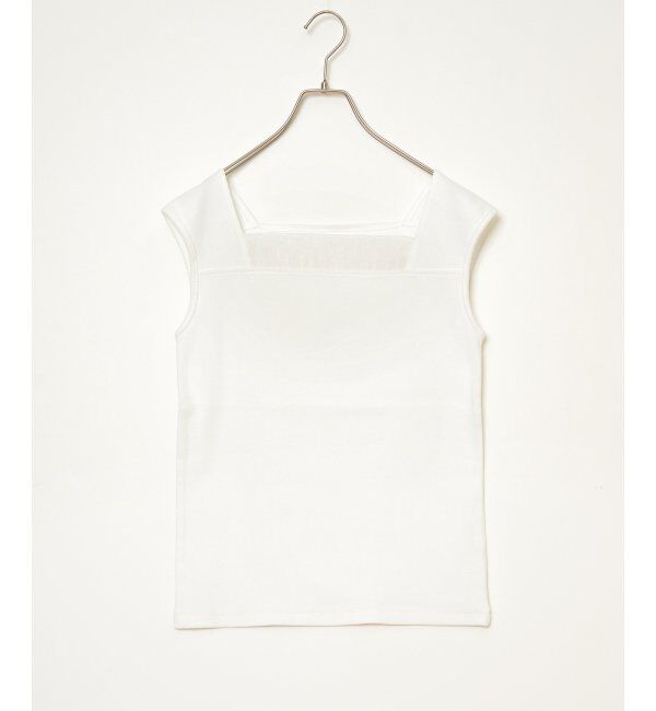 Lbc with Life「スクエアネックシアーレイヤードタンクトップ」|キャミソール|
