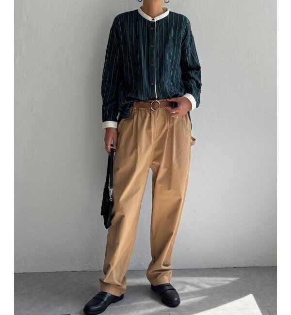 Lbc with Life「クレリックパイピングシャツ」|シャツ・ブラウス|