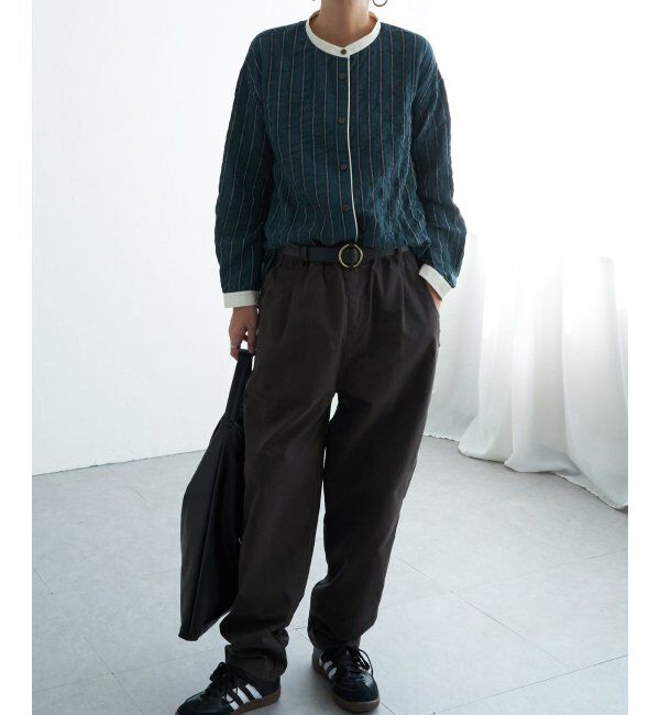 Lbc with Life「クレリックパイピングシャツ」|シャツ・ブラウス|