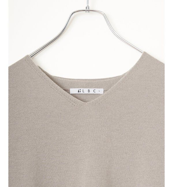 Lbc with Life「ソフトタッチアイレットVネックプルオーバー」|カーディガン|