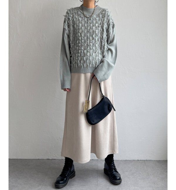 Lbc with Life「フリンジニットプルオーバー」|カーディガン|