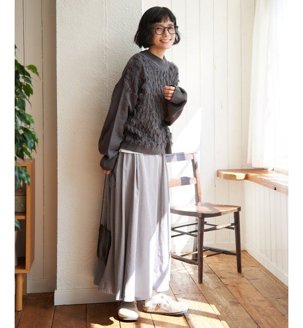 Lbc with Life「フリンジニットプルオーバー」|カーディガン|