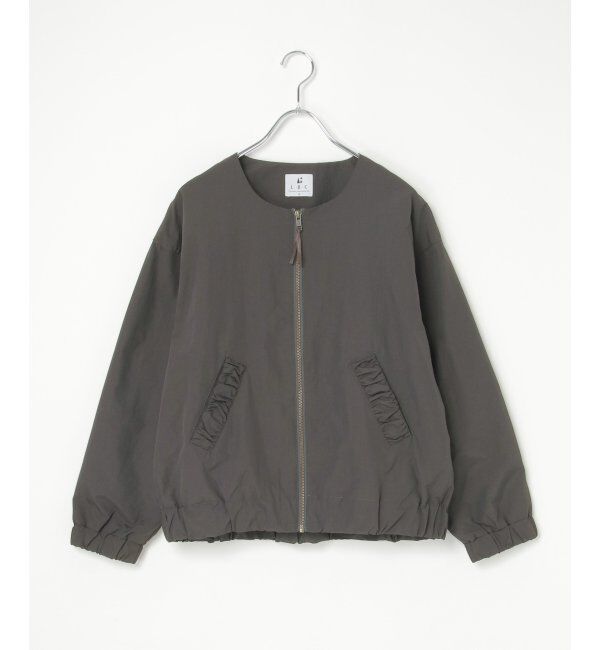 Lbc with Life「ナイロンシャーリングブルゾン」|ブルゾン・スタジャン|