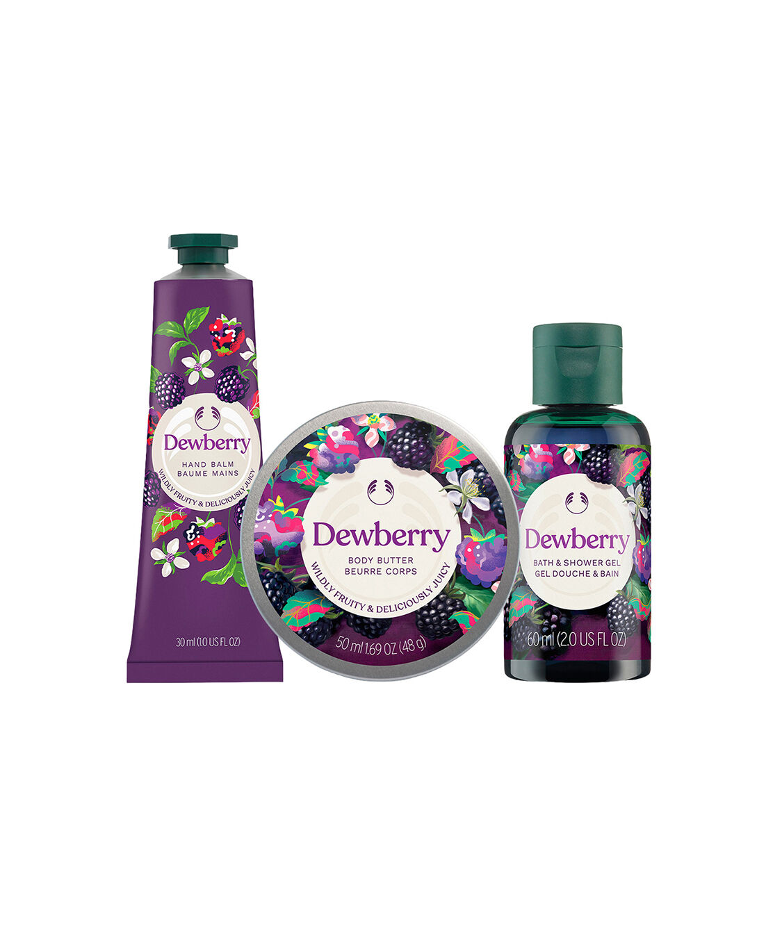THE BODY SHOP「【数量限定】ミニボディケアボックス デューベリー」|キット・セット|
