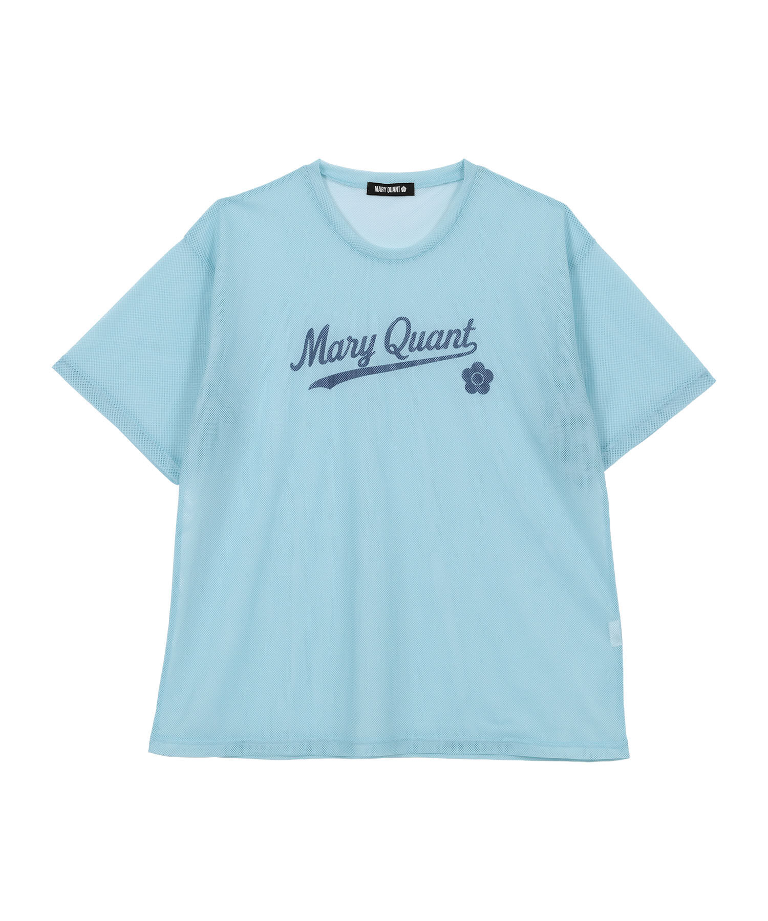 MARY QUANT「ベースボールロゴメッシュ Tシャツ」|Tシャツ・カットソー|
