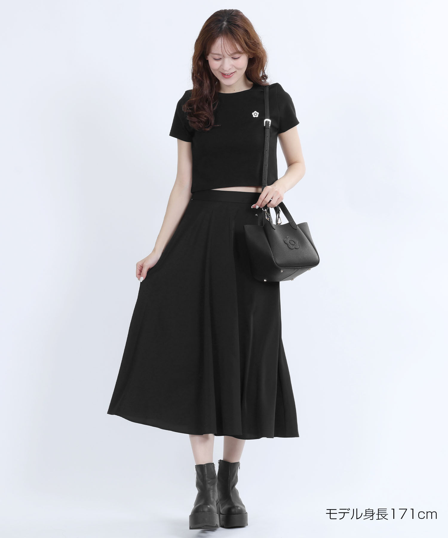 MARY QUANT「リブコンパクト Tシャツ」|Tシャツ・カットソー|