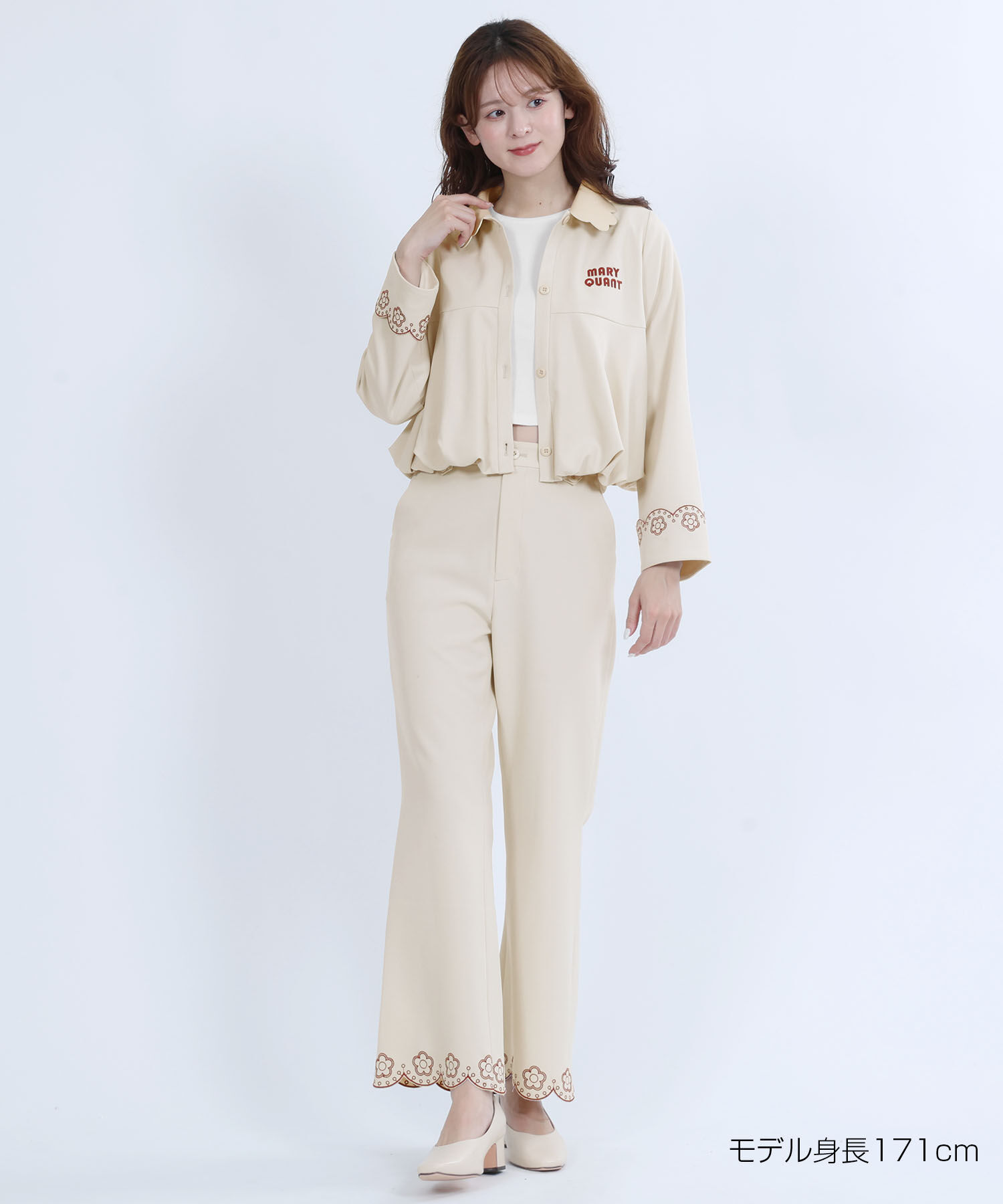 MARY QUANT「リブコンパクト Tシャツ」|Tシャツ・カットソー|