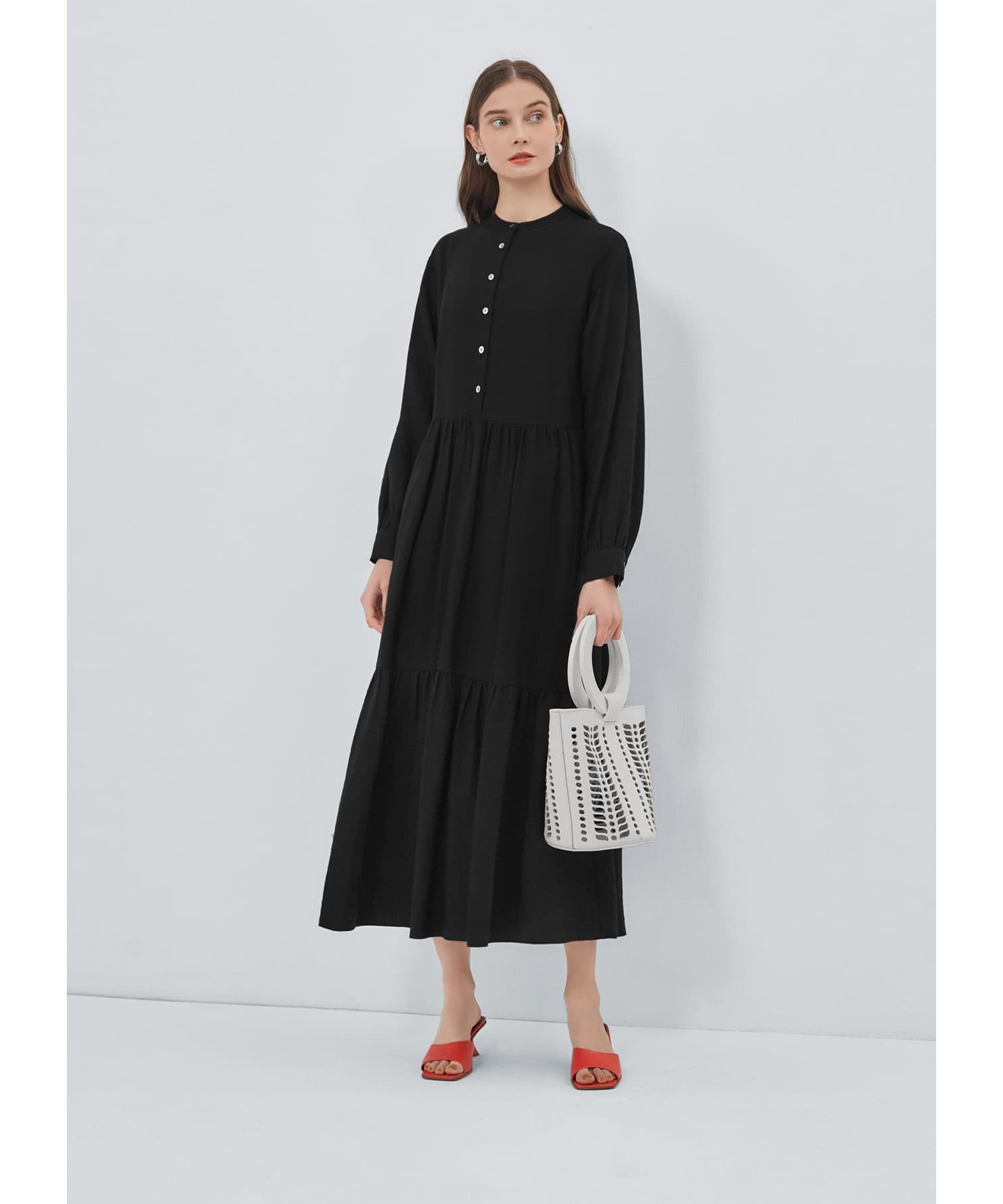 STYLE DELI「スライドダブルフープピアス」|ピアス|