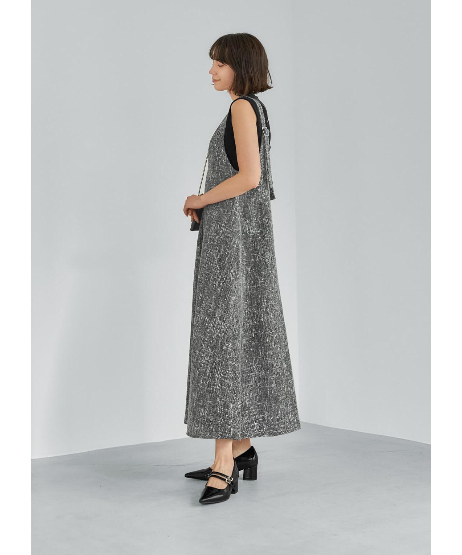 STYLE DELI「【LUXE】サマーツイードジャンパースカート」|ジャンパースカート|