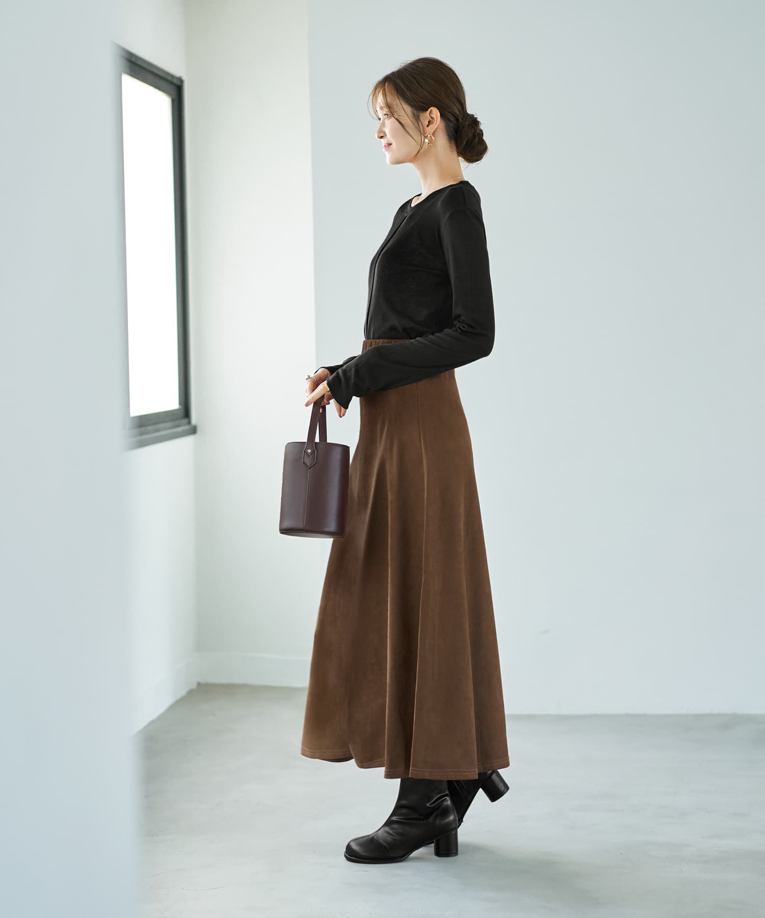 STYLE DELI「ピンタックふんわりシアートップス」|Tシャツ・カットソー|