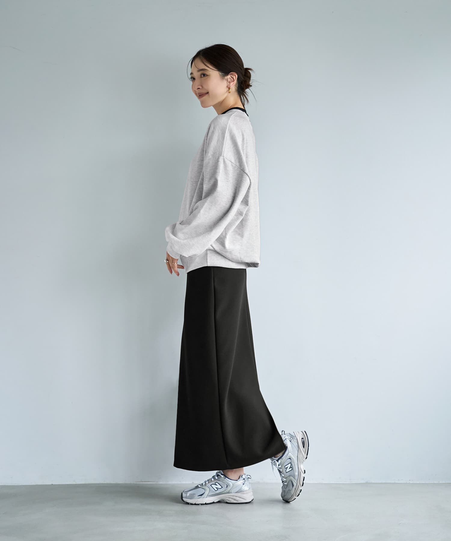 STYLE DELI「ボリュームダウンスウェットトップス」|スウェット・ジャージ|