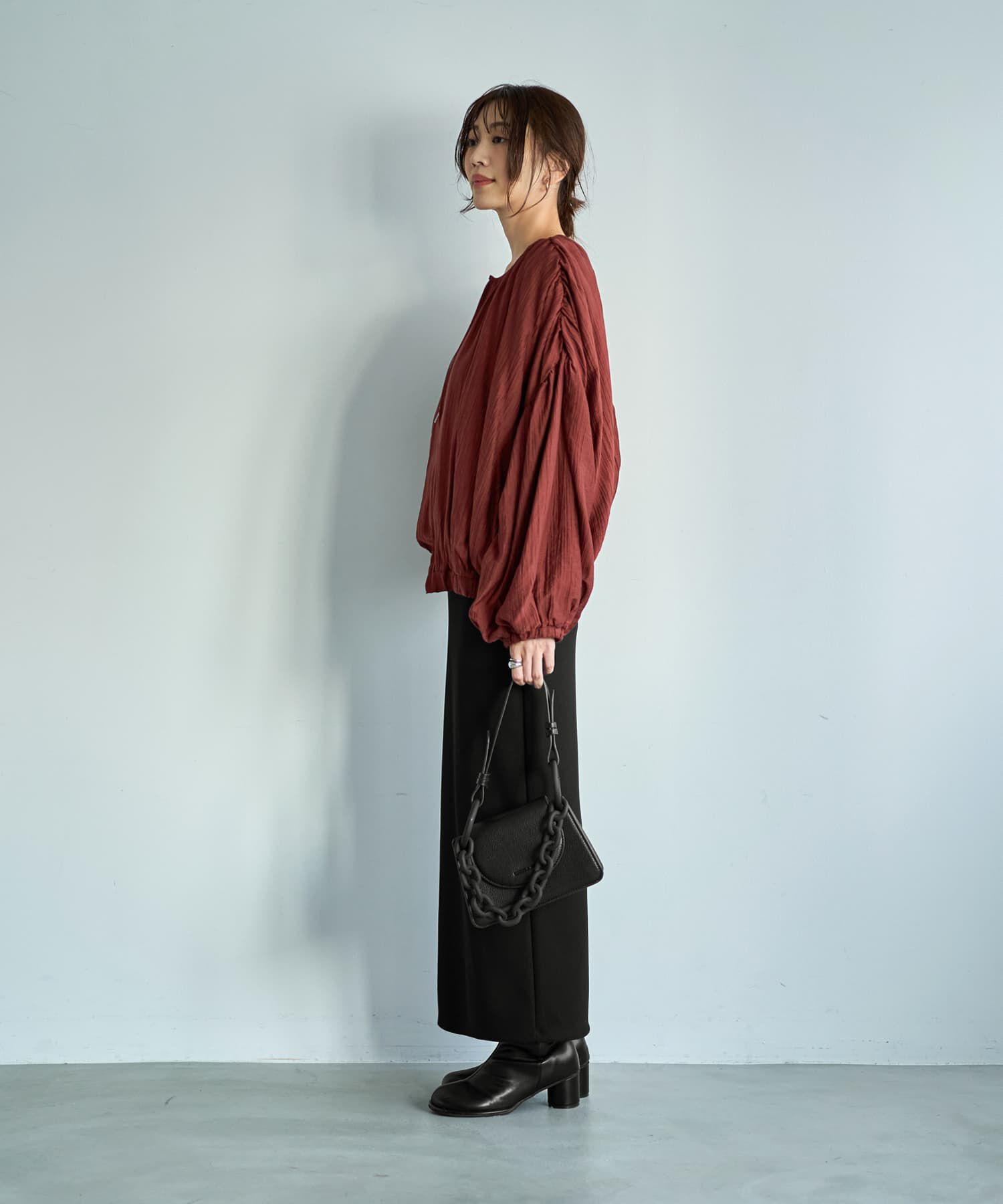 STYLE DELI「便利な楊柳ブラウスブルゾン」|カーディガン|