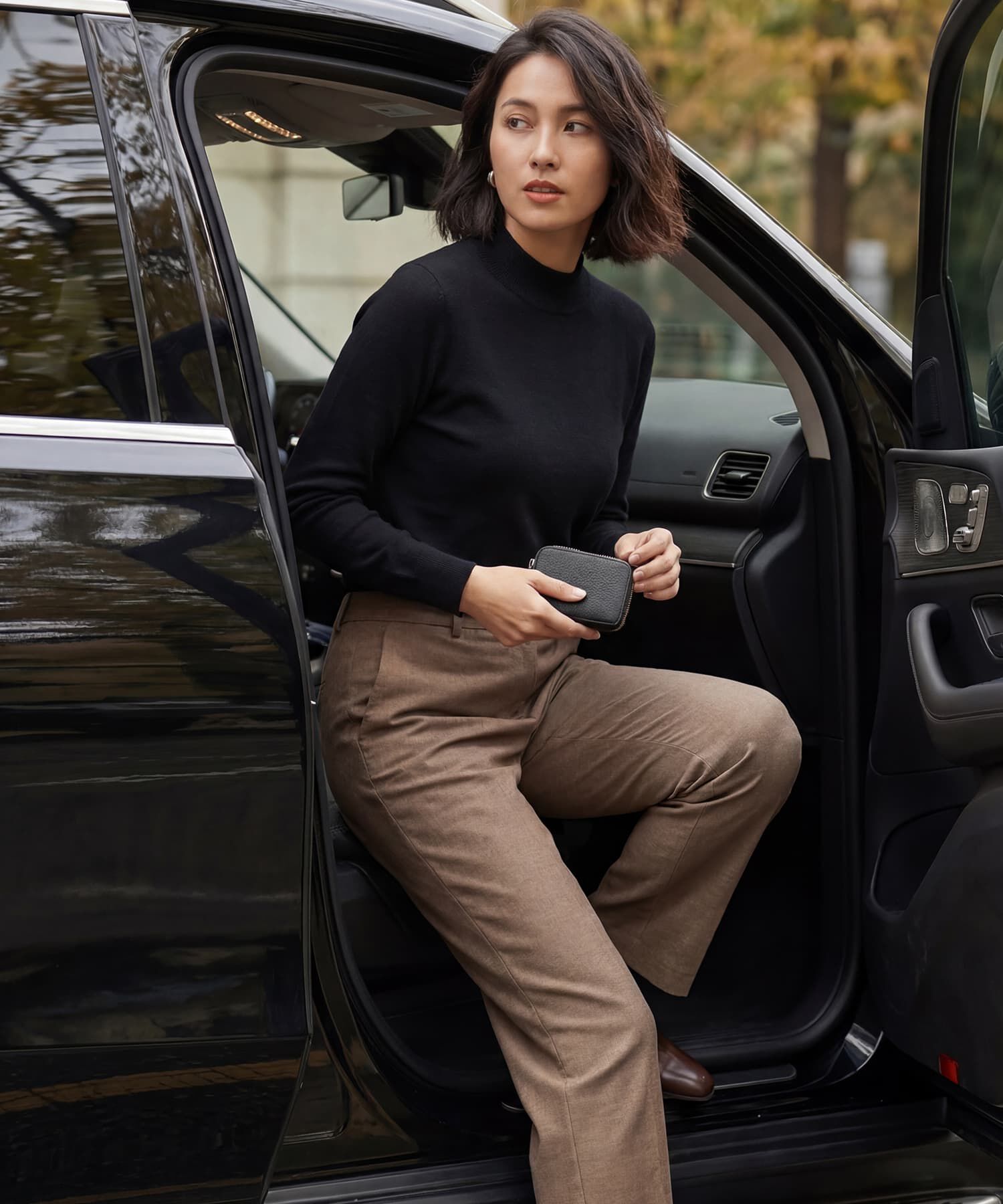 STYLE DELI「【DELI by】ミニマルリアルレザーカードウォレット」|名刺入れ・カードケース|