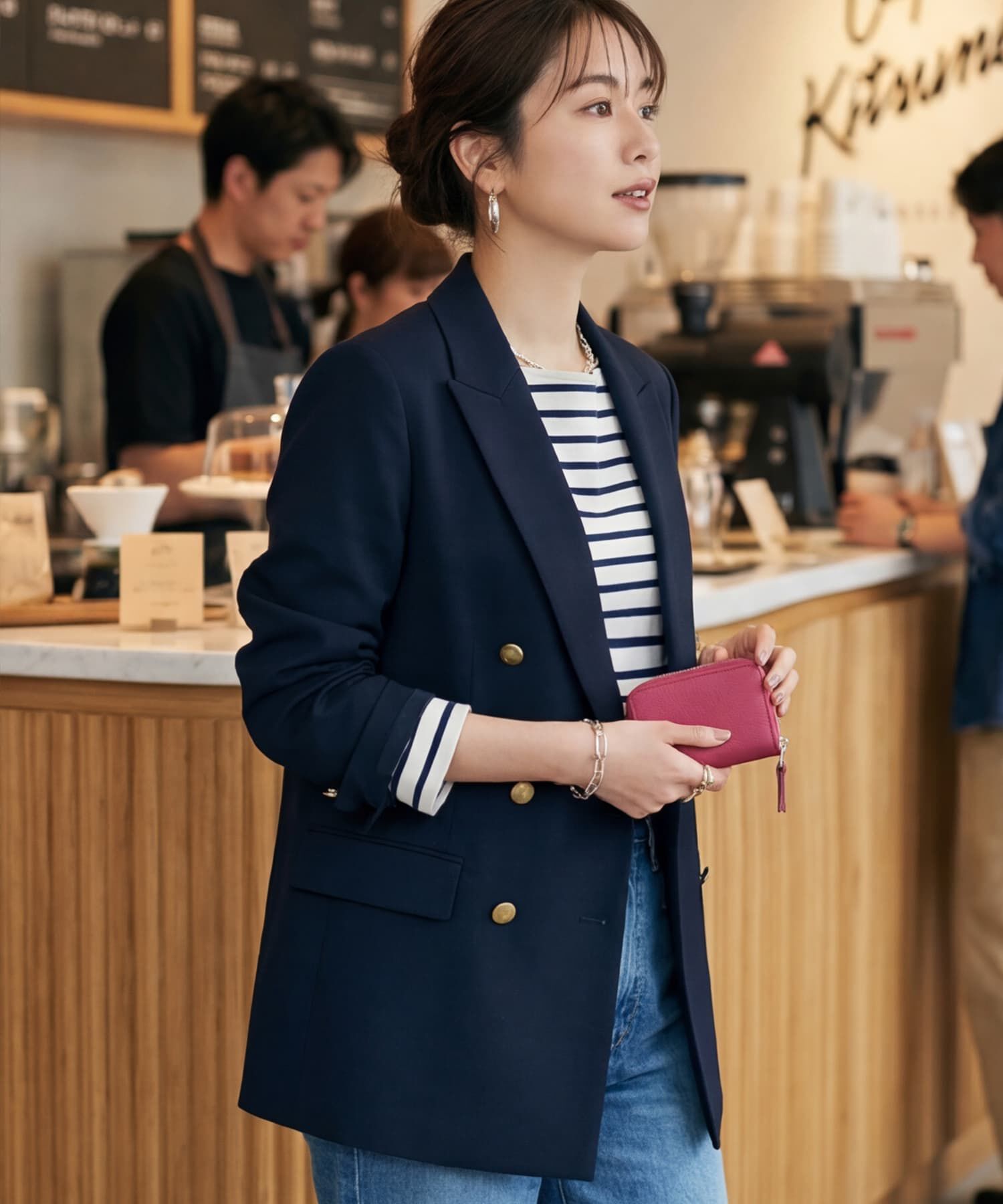 STYLE DELI「【DELI by】ミニマルリアルレザーカードウォレット」|名刺入れ・カードケース|