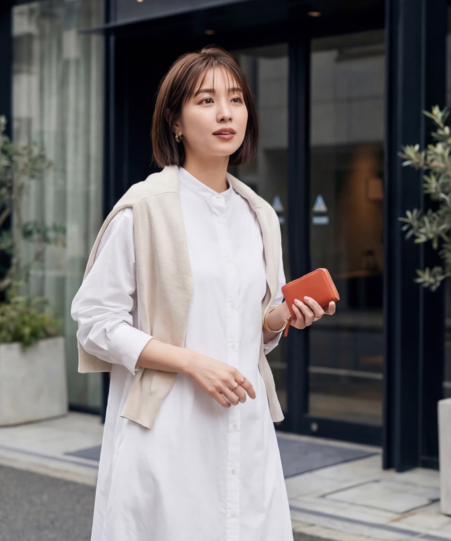 STYLE DELI「【DELI by】ミニマルリアルレザーカードウォレット」|名刺入れ・カードケース|