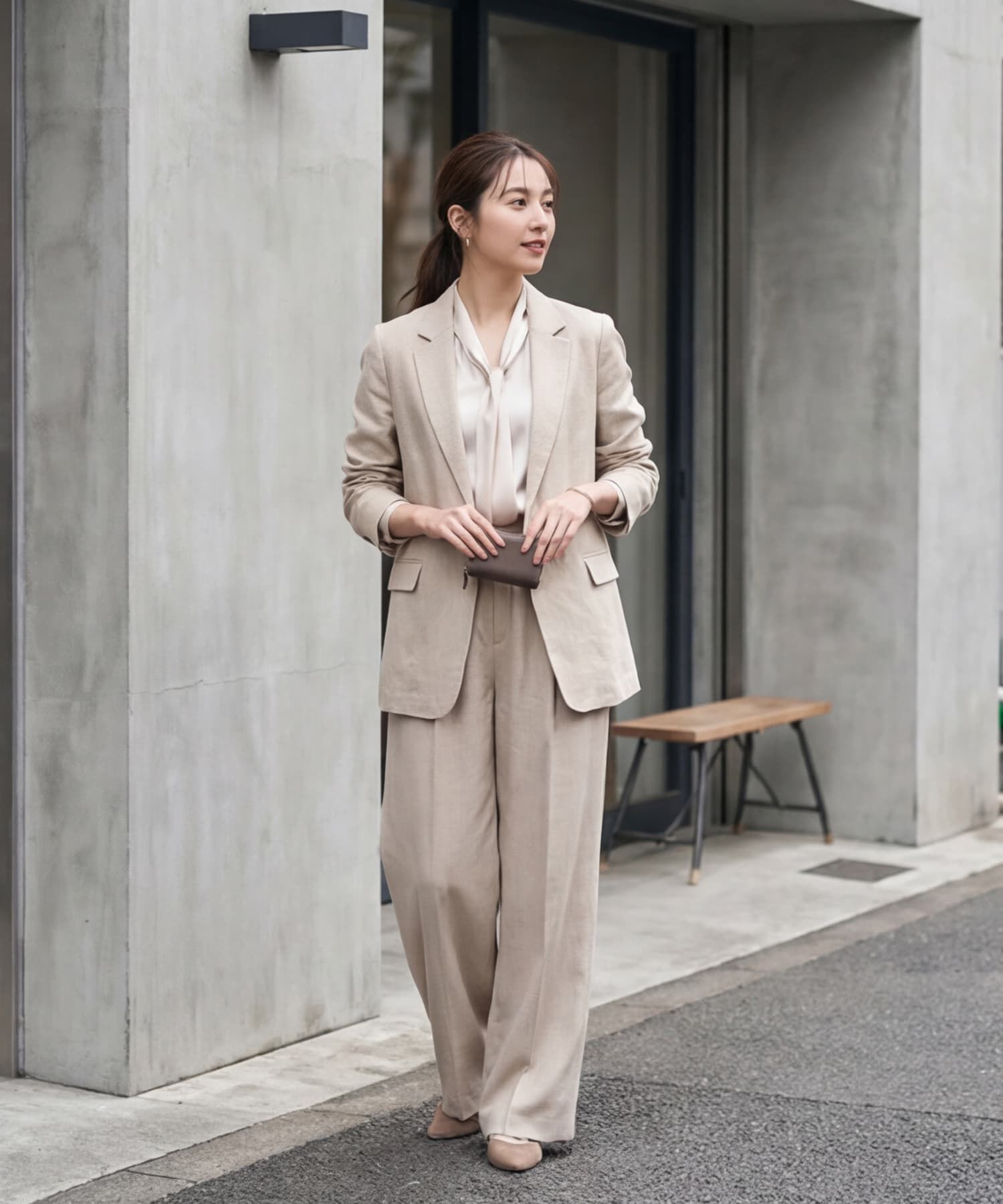 STYLE DELI「【DELI by】ミニマルリアルレザーカードウォレット」|名刺入れ・カードケース|