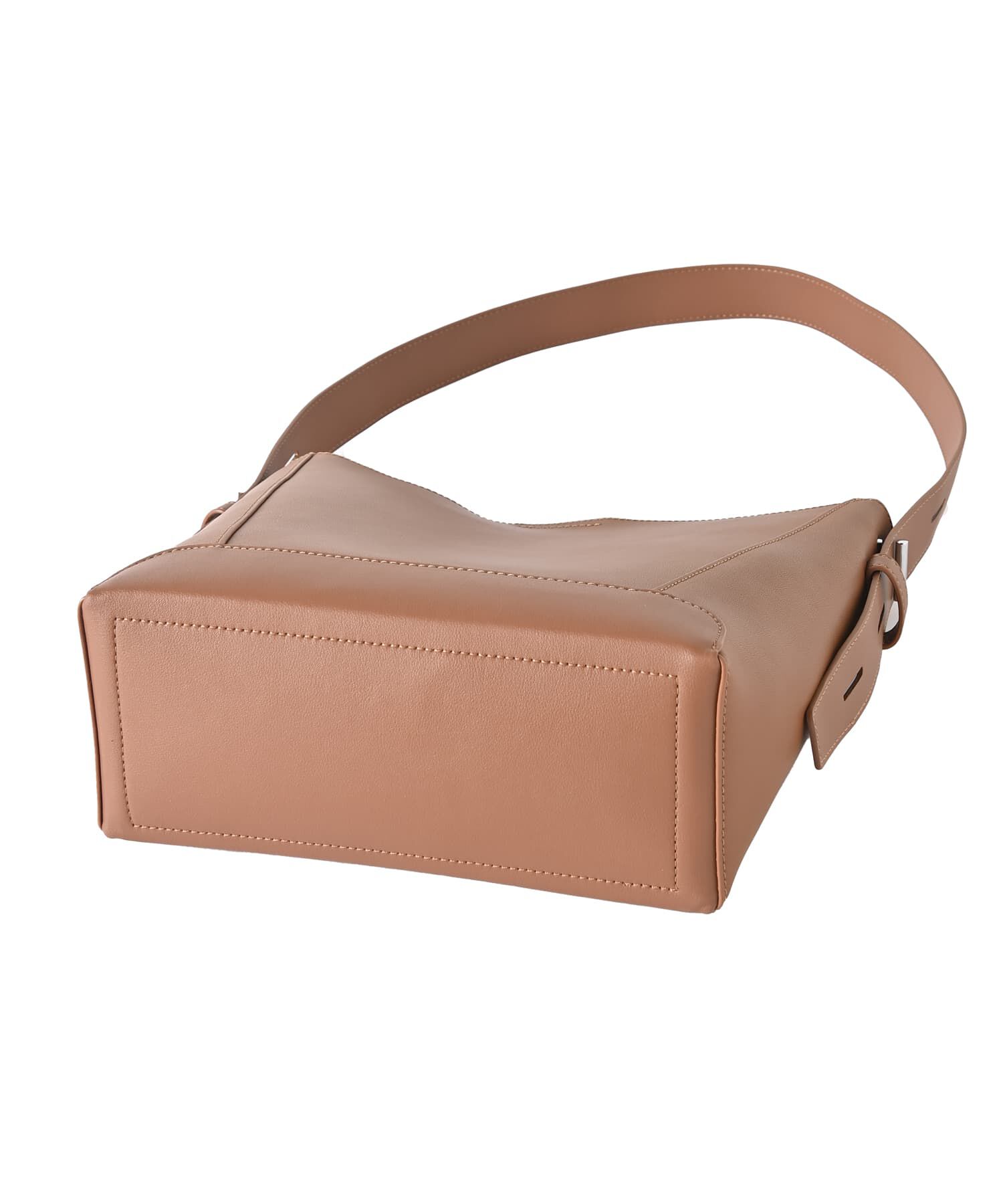 STYLE DELI「【DELI by】カーブフォルムリアルレザーショルダーバッグ」|ショルダー・メッセンジャー|