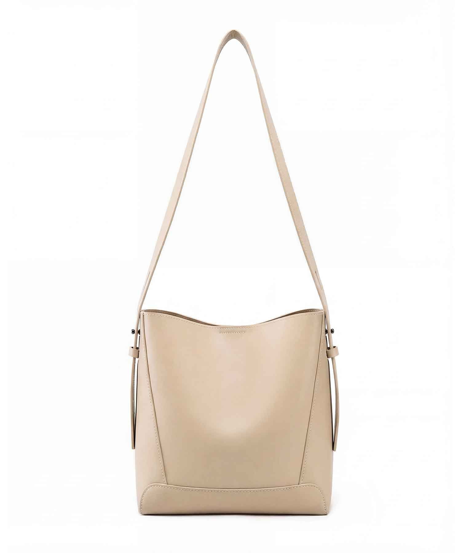 STYLE DELI「【DELI by】カーブフォルムリアルレザーショルダーバッグ」|ショルダー・メッセンジャー|