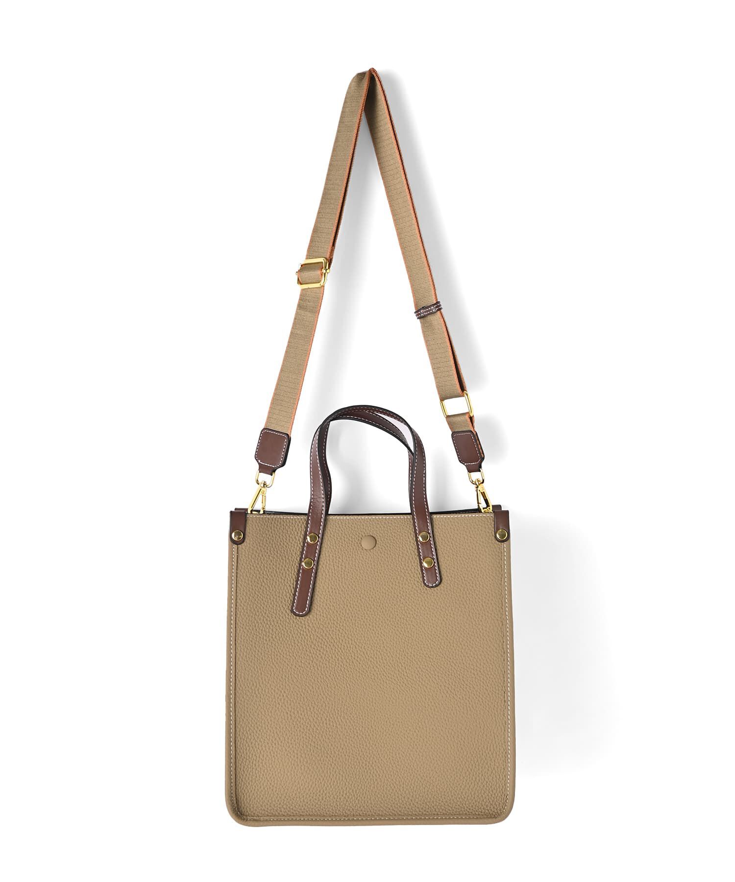 STYLE DELI「【DELI by】クラシック・スクエアレザートート（2WAY）」|トートバッグ|