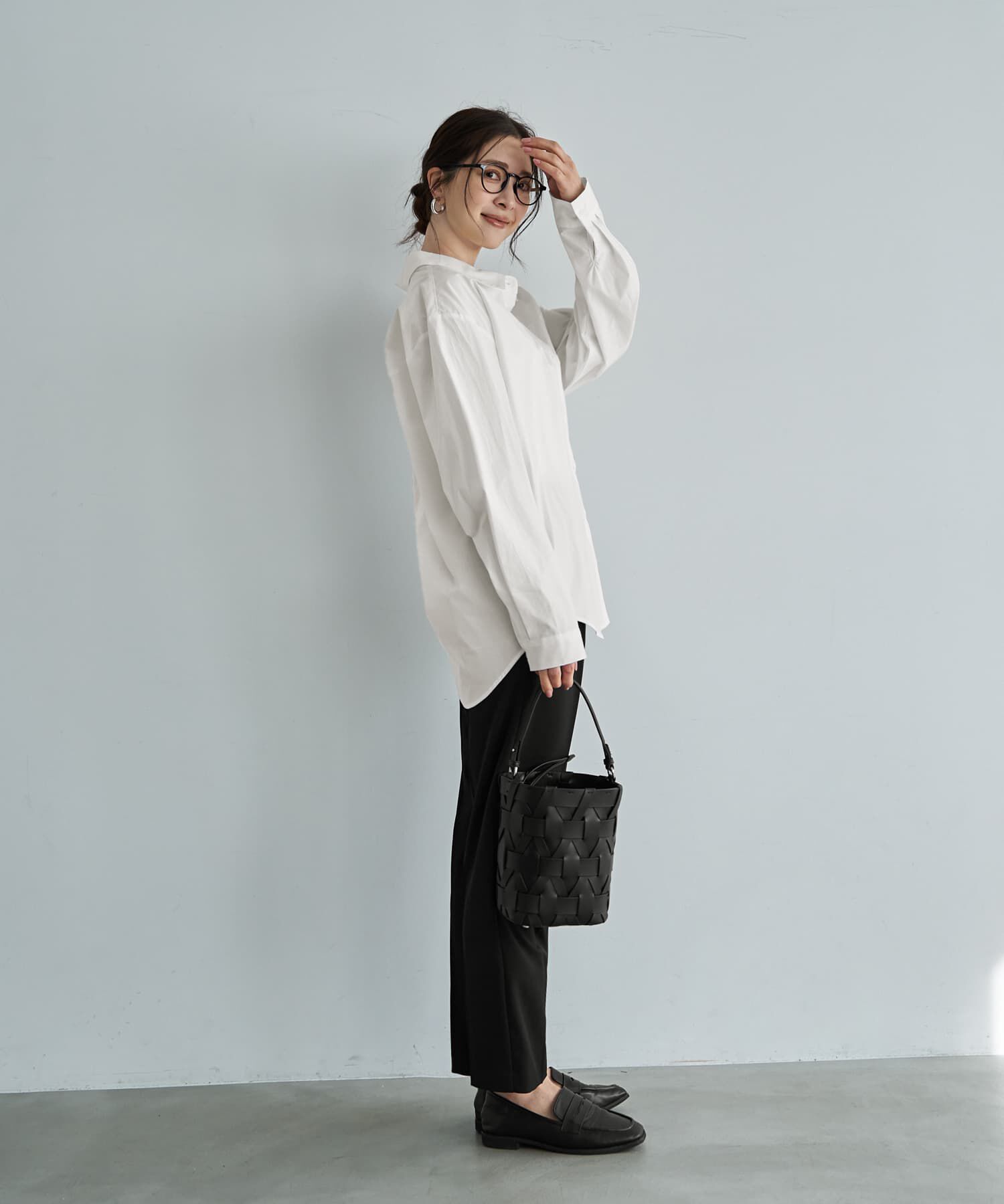 STYLE DELI「ハリ感ゆったりBASICシャツ」|シャツ・ブラウス|