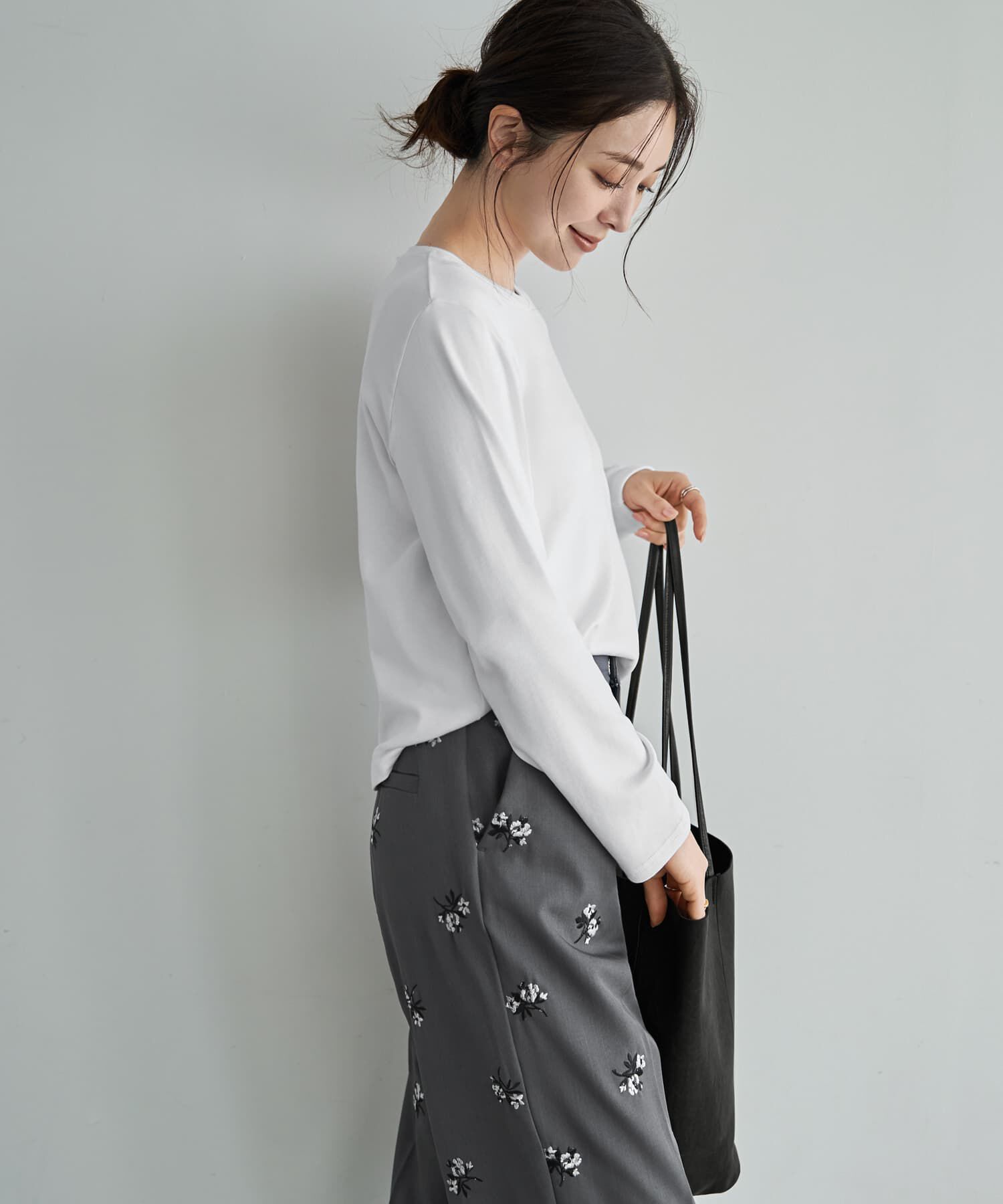 STYLE DELI「なんかカワイイ長袖シンプルTシャツ」|Tシャツ・カットソー|