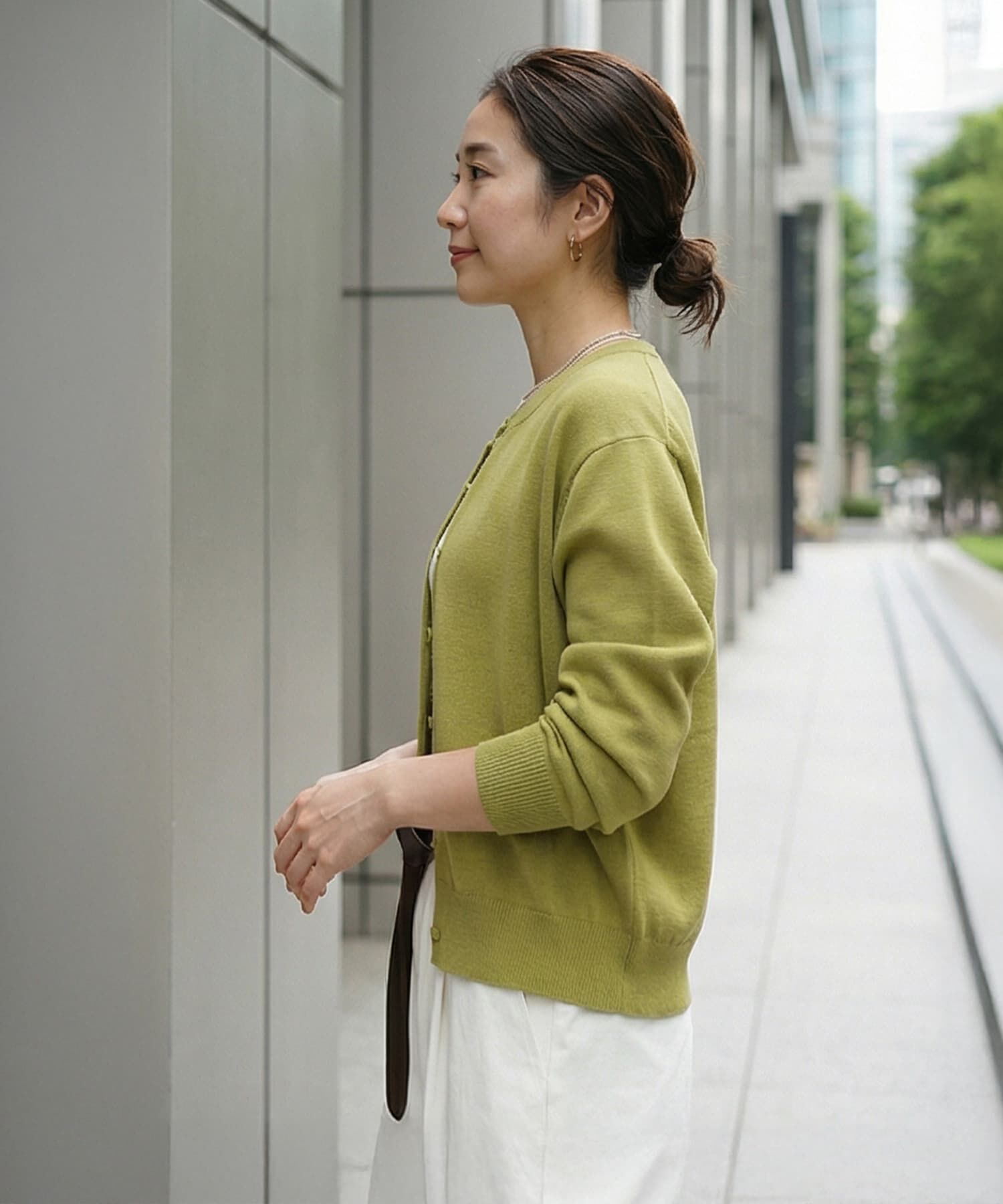 STYLE DELI「BASICクルーネックカーディガン」|カーディガン|